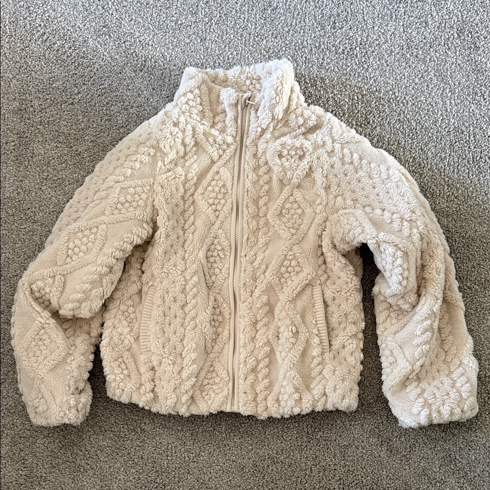 Target All in Motion Cream Fleece Jacket